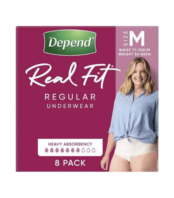 Depend® Real-Fit for Women Regular Underwear (8PK )