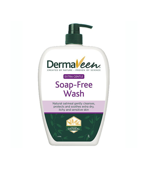 DermaVeen Extra Gentle Soap-Free Wash (1L)