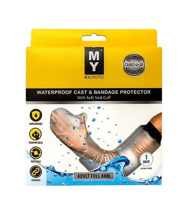 MY Waterproof Cast & Bandage Protector - Adult Full Arm