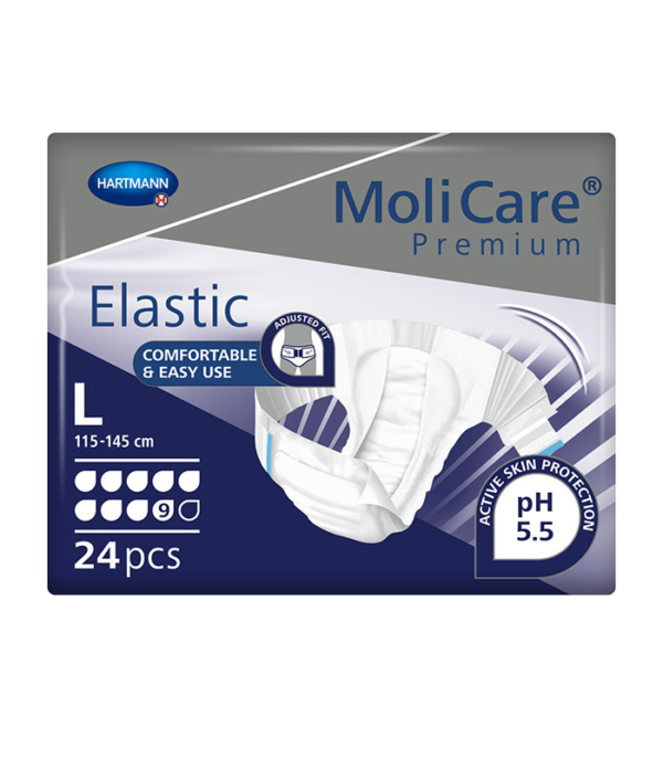 MoliCare Premium Elastic 9Drop (24PK | Large)