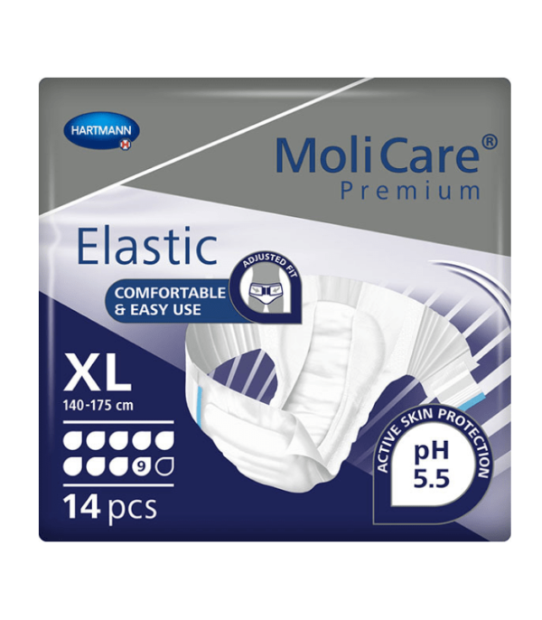 MoliCare Premium Elastic 9Drop (14PK | ExtraLarge)