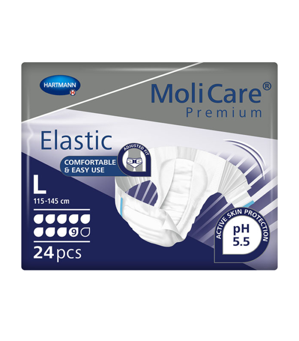MoliCare Premium Elastic 9Drop (24PK | Large)