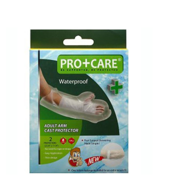 PRO+CARE Waterproof Adult Arm Cast Protector (2pk)