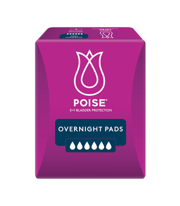 Poise® Overnight Pads (8PK)