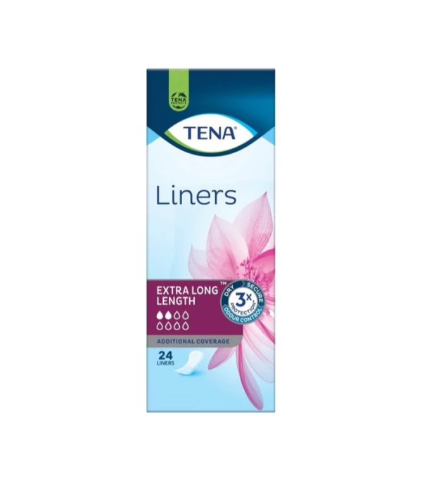 Tena Liners Extra Long Length (24PK)
