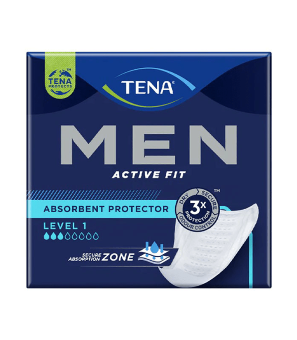 Tena Men Active Fit Absorbent Protector Level 1 (12PK)