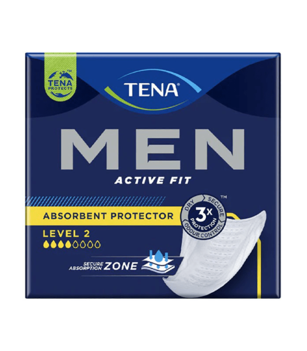 Tena Men Active Fit Absorbent Protector Level 2 (10PK)