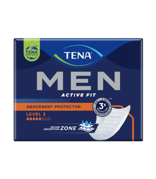 Tena Men Active Fit Absorbent Protector Level 3 (8PK)