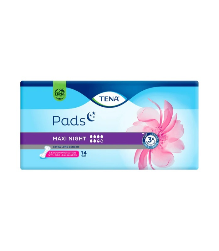 Tena Pads Maxi Night Extra Long Length (14PK)