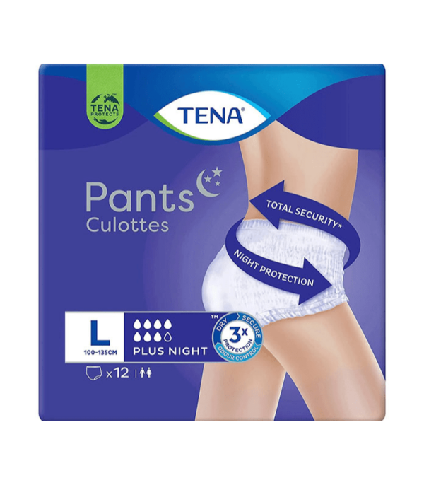 Tena Pants Plus Night (12PK | Large)