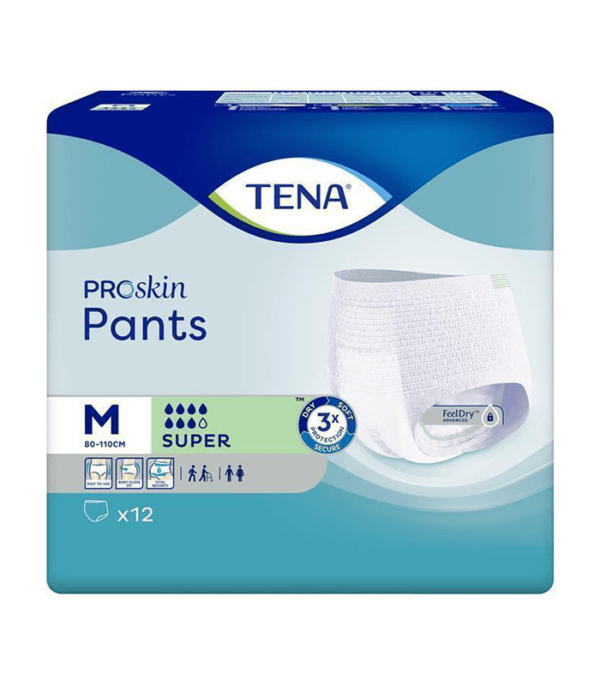 Tena Proskin Pants Super (12PK | Medium)