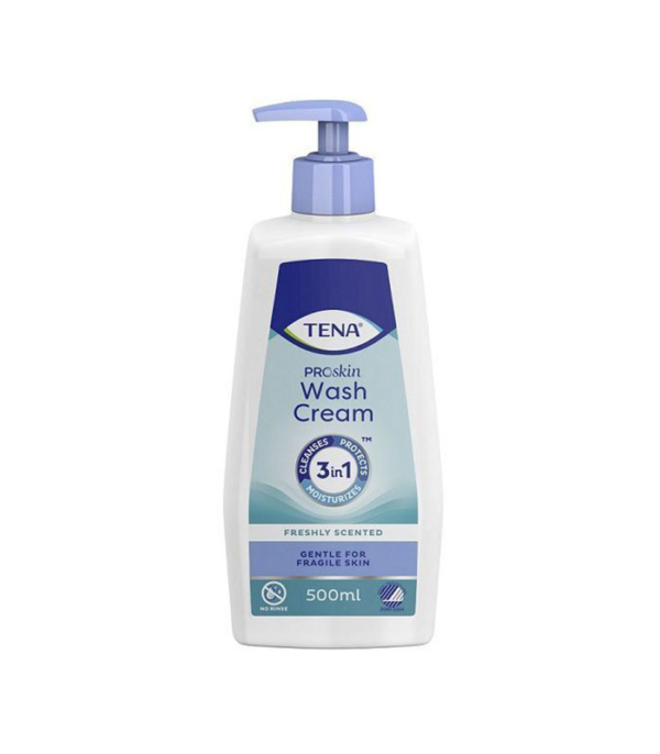 Tena Wash Cream 3 in 1 No Rinse