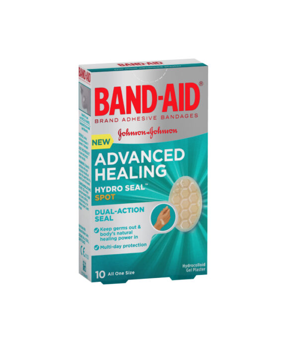 Band-Aid Advanced Healing Hydro Seal Spot 10 Pack