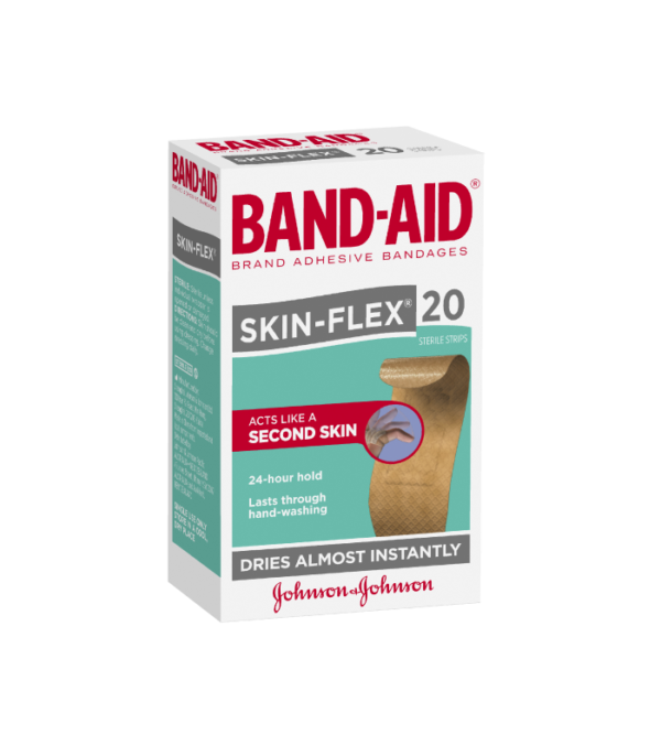 Band-Aid Skin-Flex Regular Strips 20 Pack