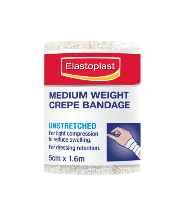 ELASTOPLAST MW CREPE BANDAGE 5CM X 1.6M
