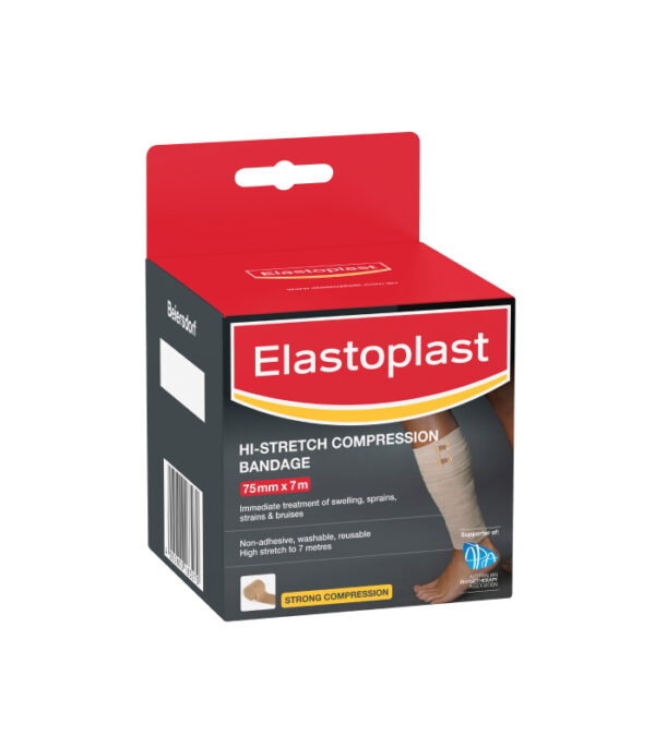 Hi-Stretch Compression Bandage Calf 75mm x 4.5m