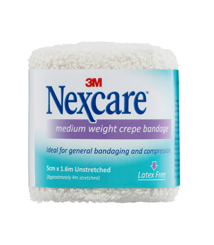 Nexcare Medium Crepe Bandage 5cm x 1.6m